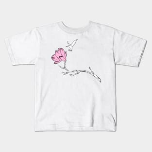 Bird Aesthetic Kids T-Shirt